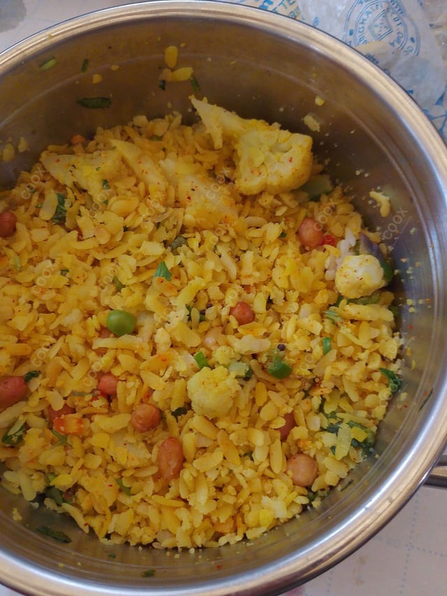 Delicious Poha prepared by COOX