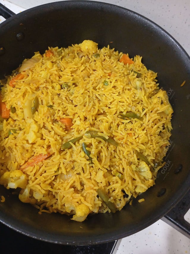 Delicious Veg Pulao prepared by COOX