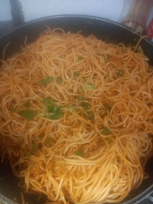 Delicious Chilli Garlic Noodles prepared by COOX