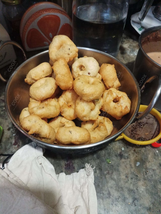 Delicious Medu Vada prepared by COOX