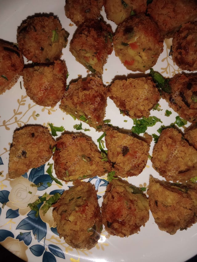 Delicious Veg Cutlets prepared by COOX