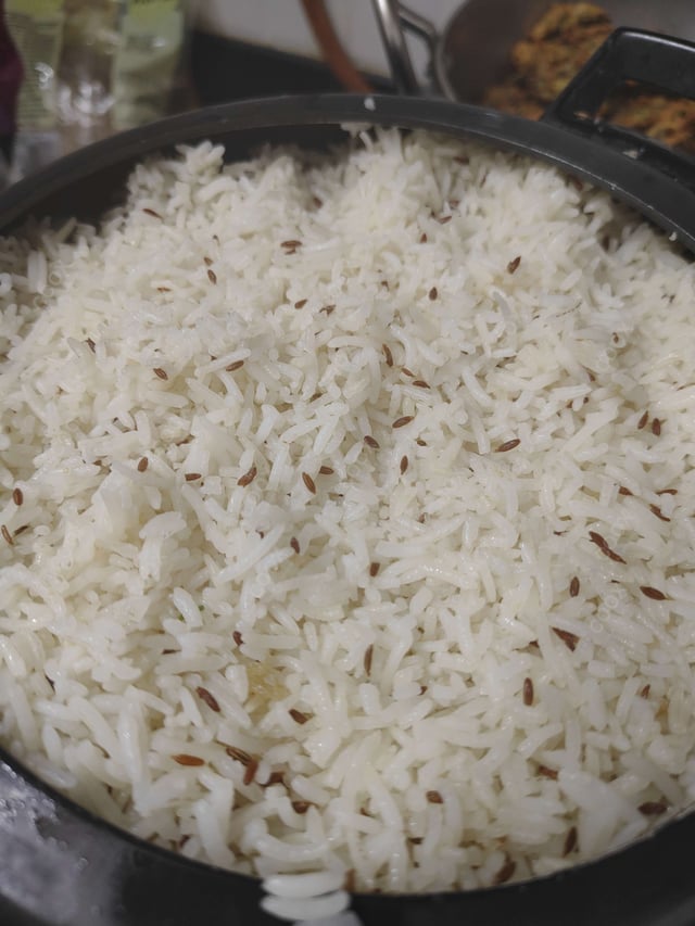 Delicious Jeera Rice prepared by COOX