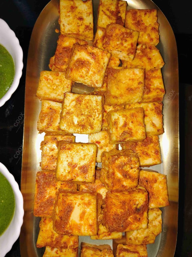 Delicious Paneer Tikka prepared by COOX