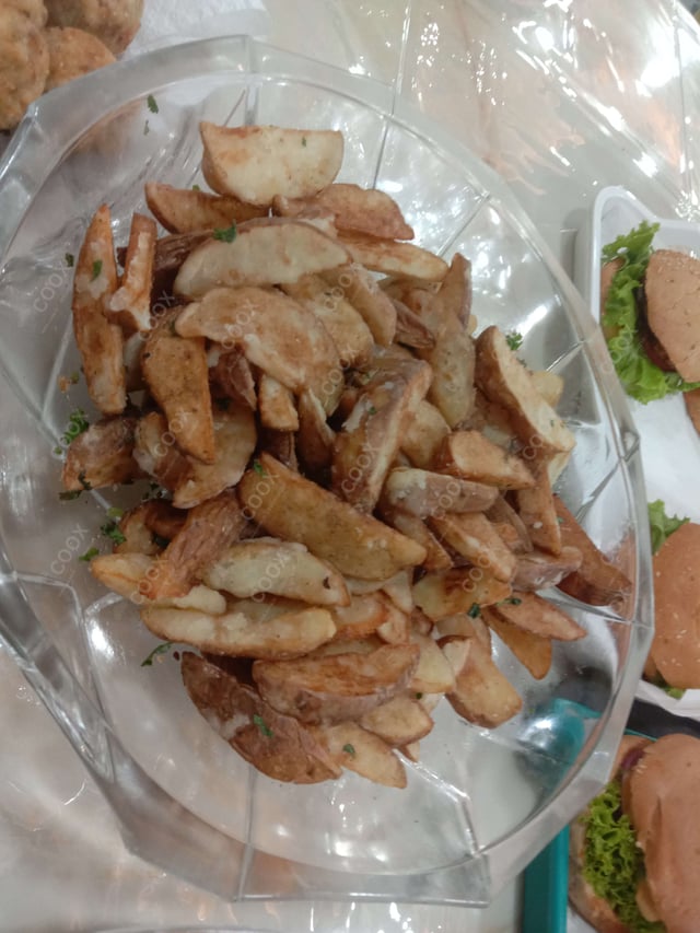 Delicious Potato Wedges prepared by COOX