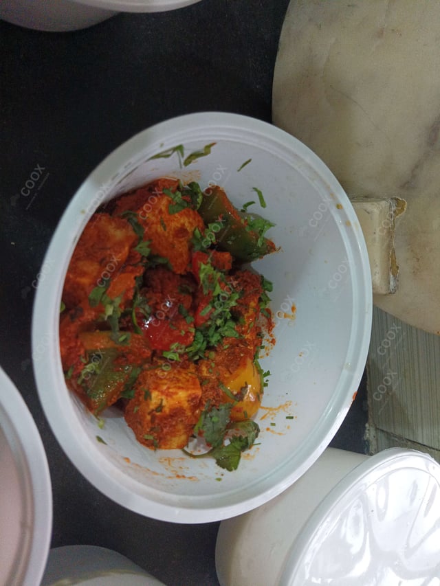 Delicious Paneer Tikka prepared by COOX