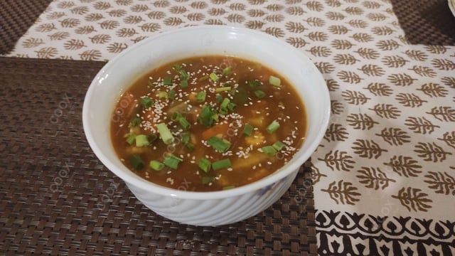 Delicious Mix Veg in Schezwan Sauce prepared by COOX