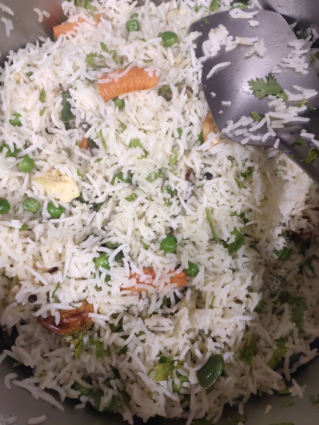 Delicious Veg Pulao prepared by COOX