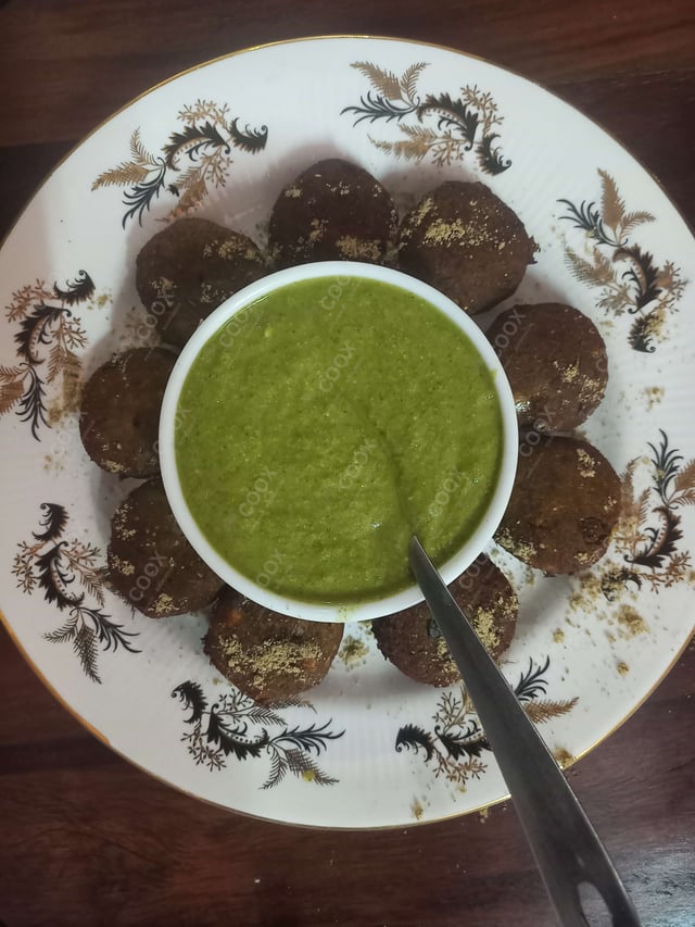 Delicious Hariyali Kebab prepared by COOX