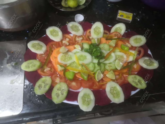 Delicious Salad, Papad prepared by COOX