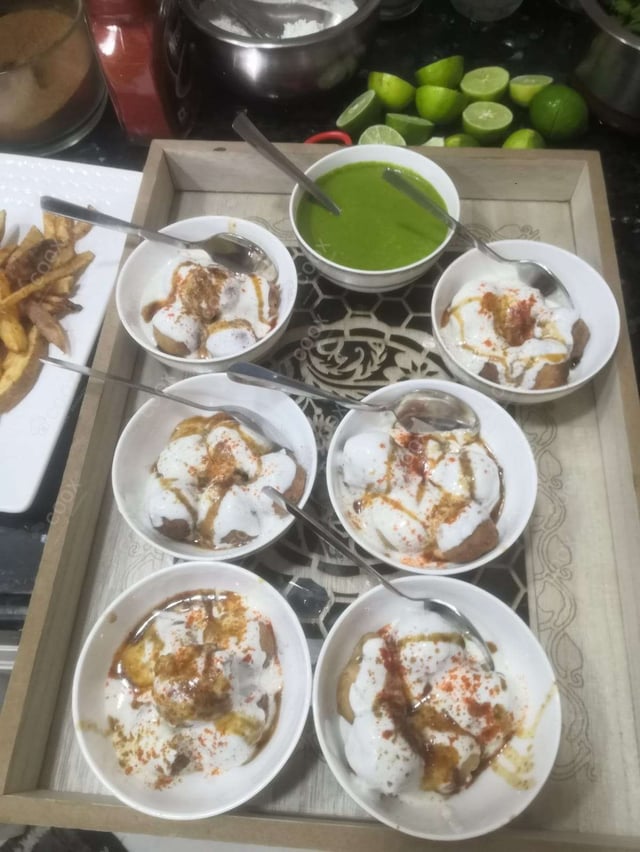 Delicious Dahi Bhalla prepared by COOX