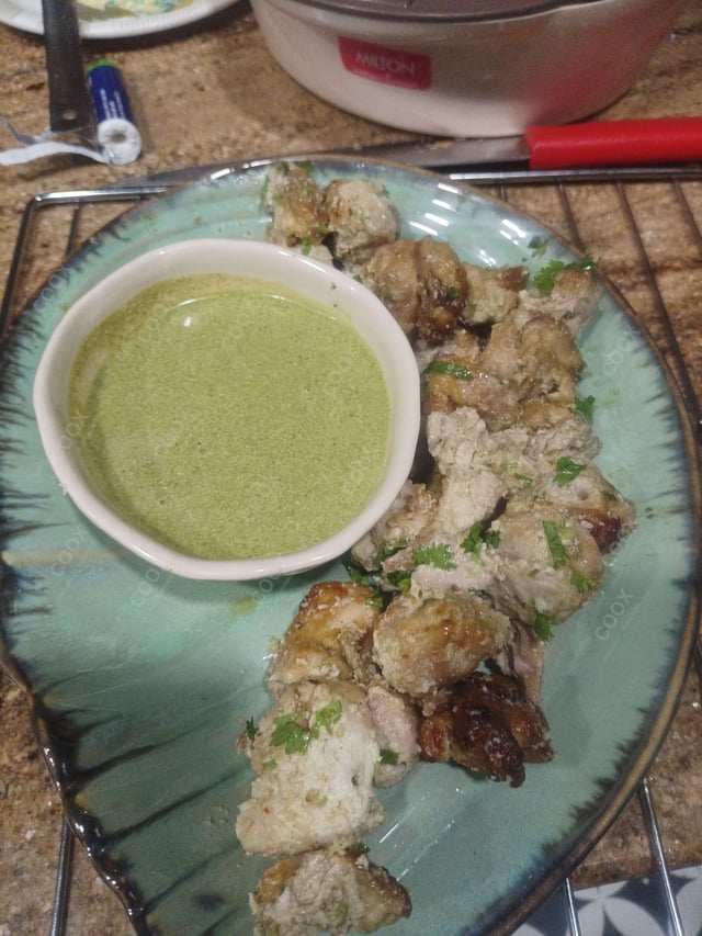 Delicious Murgh Malai Tikka prepared by COOX