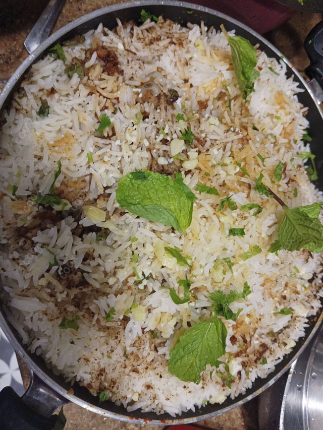 Delicious Chicken Biryani prepared by COOX