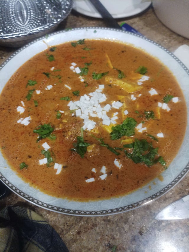 Delicious Paneer Lababdar prepared by COOX