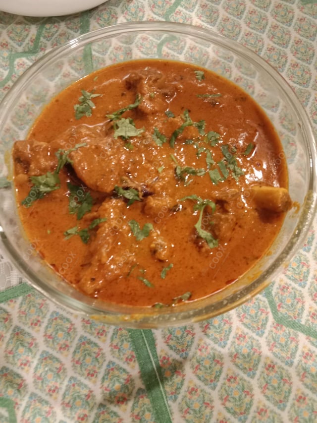 Delicious Mutton Rogan Josh prepared by COOX