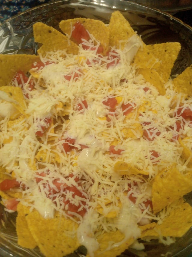 Delicious Cheese Nachos prepared by COOX