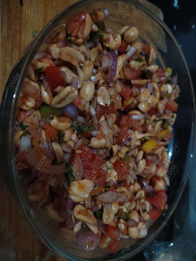 Delicious Peanut Masala prepared by COOX