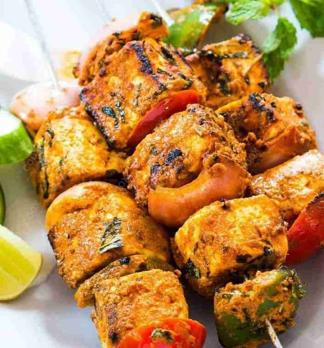 Delicious Paneer Tikka prepared by COOX