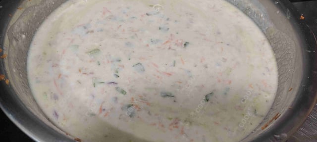 Delicious Mix Veg Raita prepared by COOX