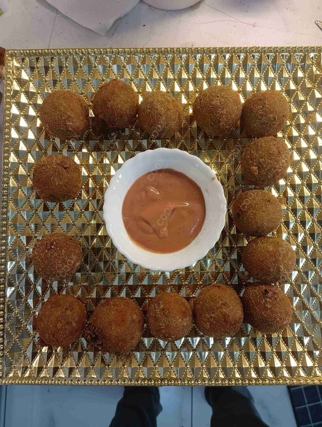 Delicious Fried Cheese Balls prepared by COOX