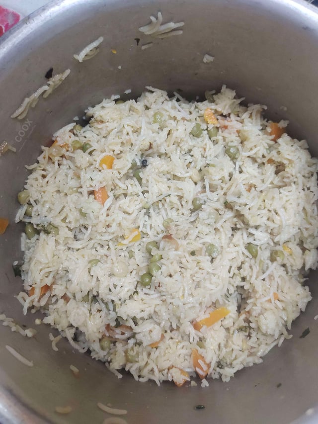 Delicious Veg Pulao prepared by COOX