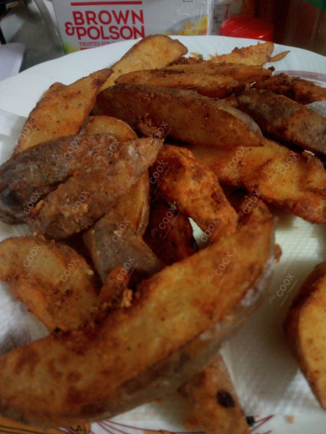 Delicious Potato Wedges prepared by COOX