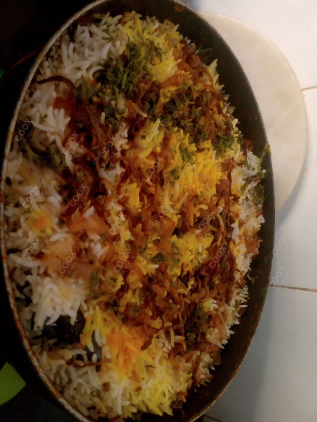 Delicious Chicken Biryani prepared by COOX