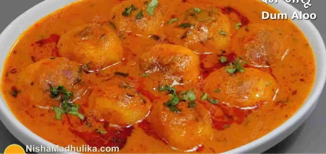 Delicious Dum Aloo prepared by COOX