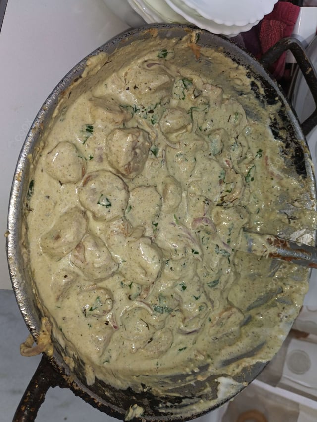 Delicious Malai Soya Chaap (Dry) prepared by COOX