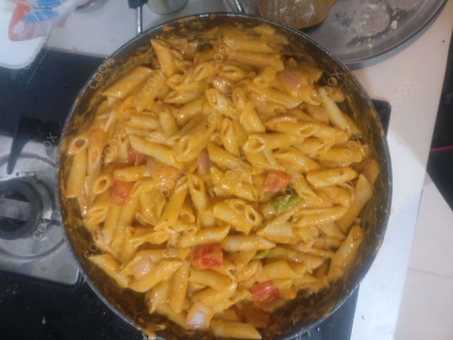 Delicious Pasta in Pink Sauce prepared by COOX