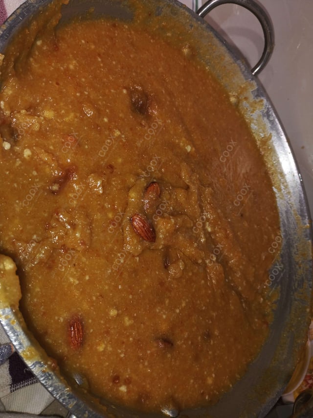 Delicious Moong Dal Halwa prepared by COOX