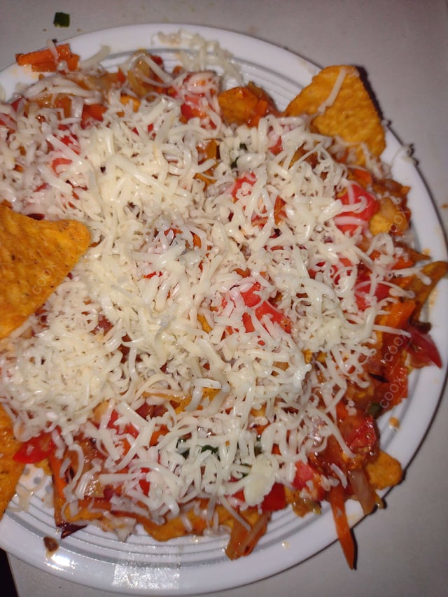 Delicious Cheese Nachos prepared by COOX