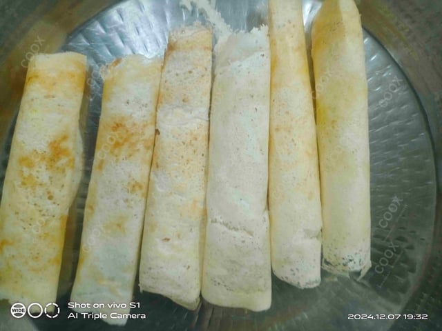 Delicious Dosa (Plain & Masala) prepared by COOX