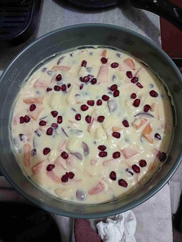 Delicious Fruit Custard prepared by COOX