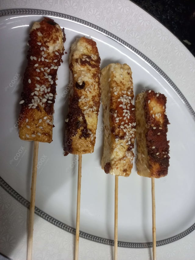 Delicious Thai Paneer Satay prepared by COOX