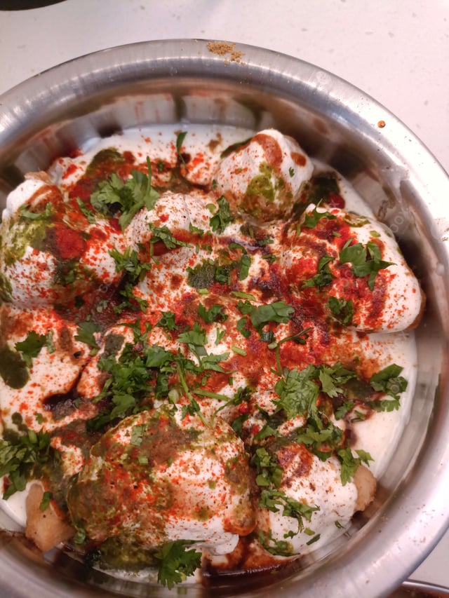 Delicious Dahi Vada prepared by COOX