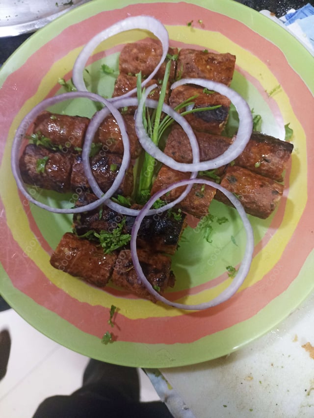 Delicious Mutton Seekh Kebab prepared by COOX