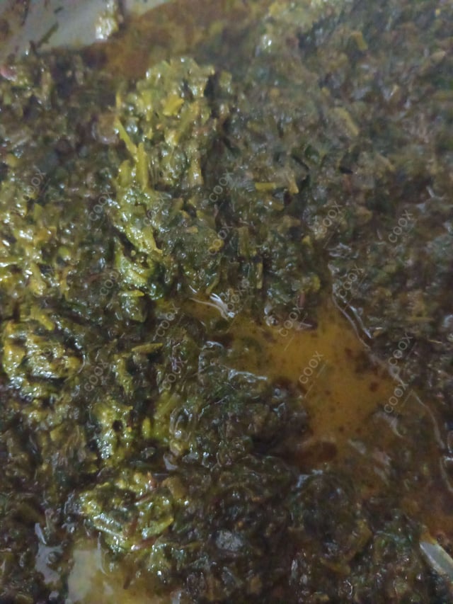 Delicious Sarso Ka Saag prepared by COOX