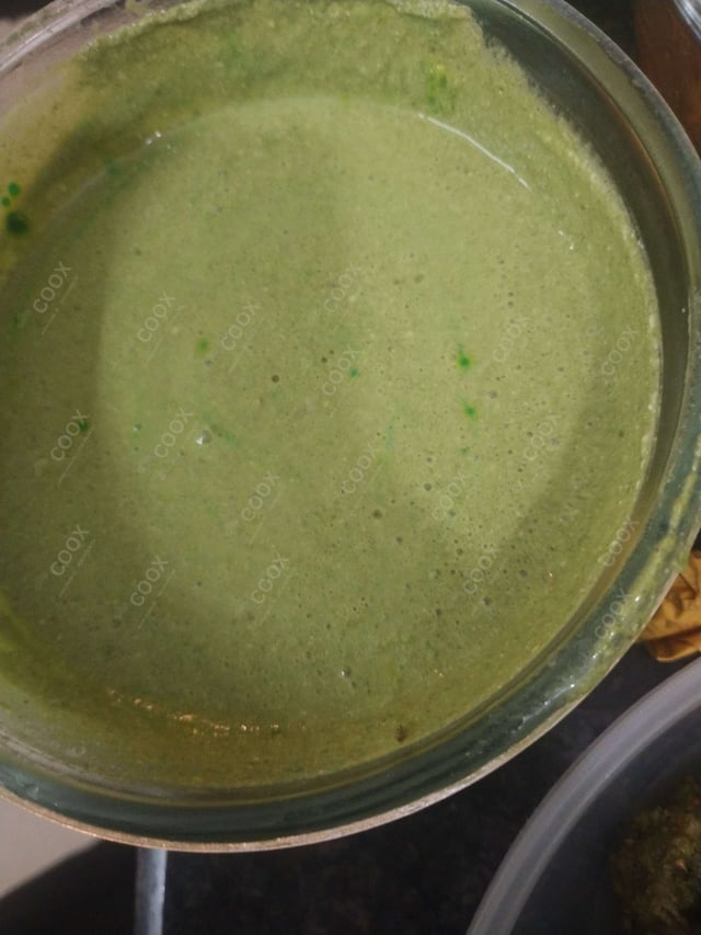 Delicious Green Chutney prepared by COOX