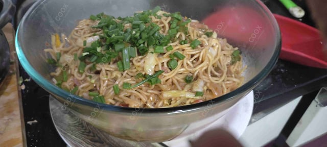 Delicious Chilli Garlic Noodles prepared by COOX