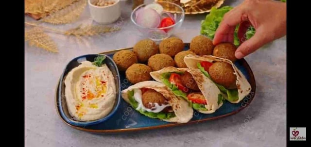 Delicious Falafel Pockets prepared by COOX