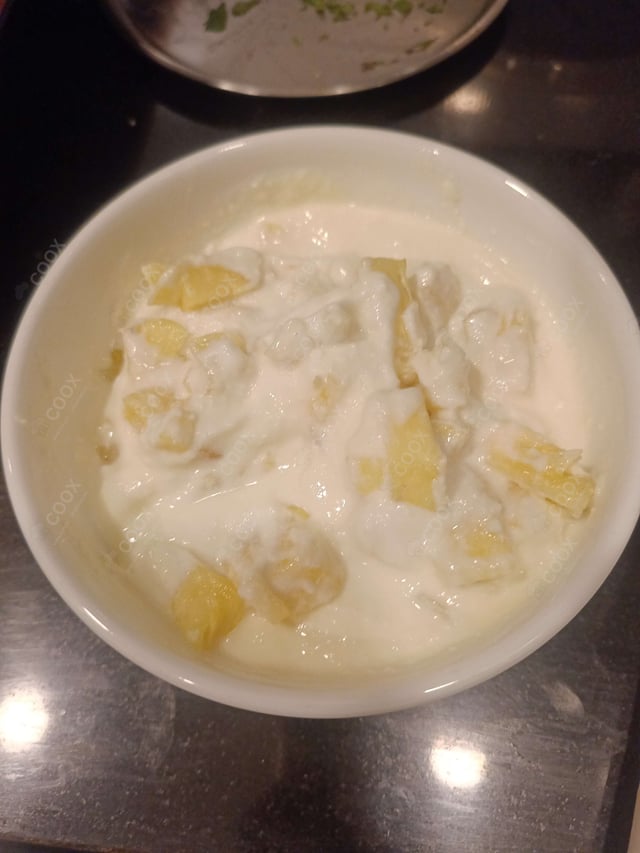 Delicious Pineapple Raita prepared by COOX