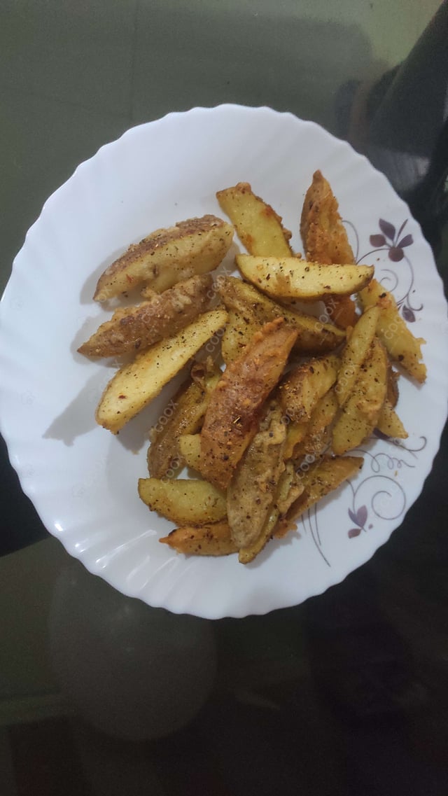 Delicious Potato Wedges prepared by COOX