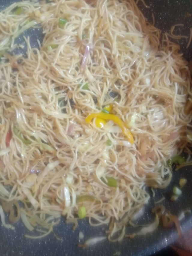 Delicious Chilli Garlic Noodles prepared by COOX