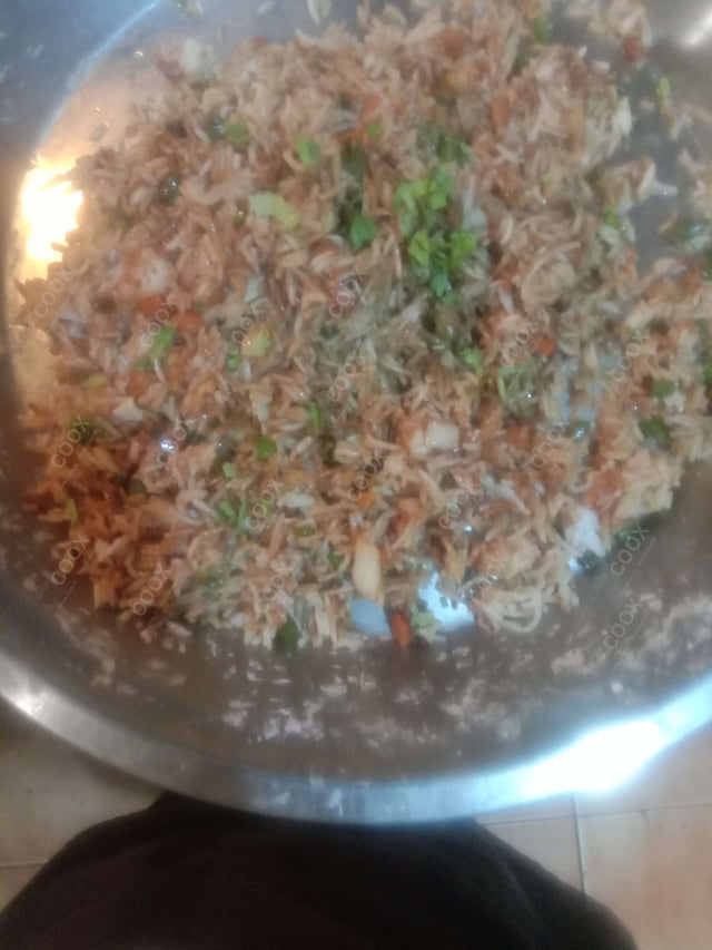 Delicious Veg Fried Rice prepared by COOX