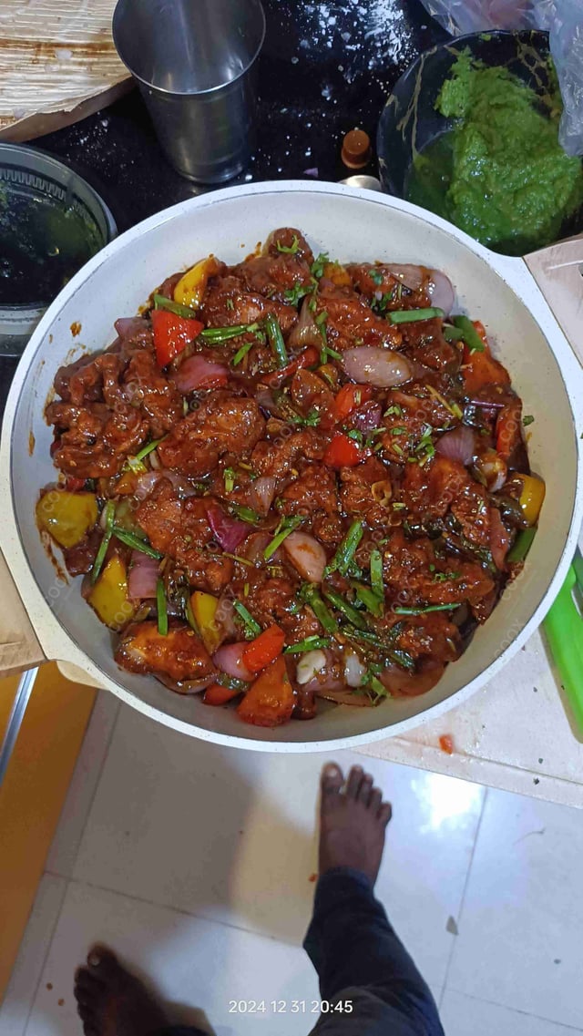 Delicious Chilli  Chicken prepared by COOX