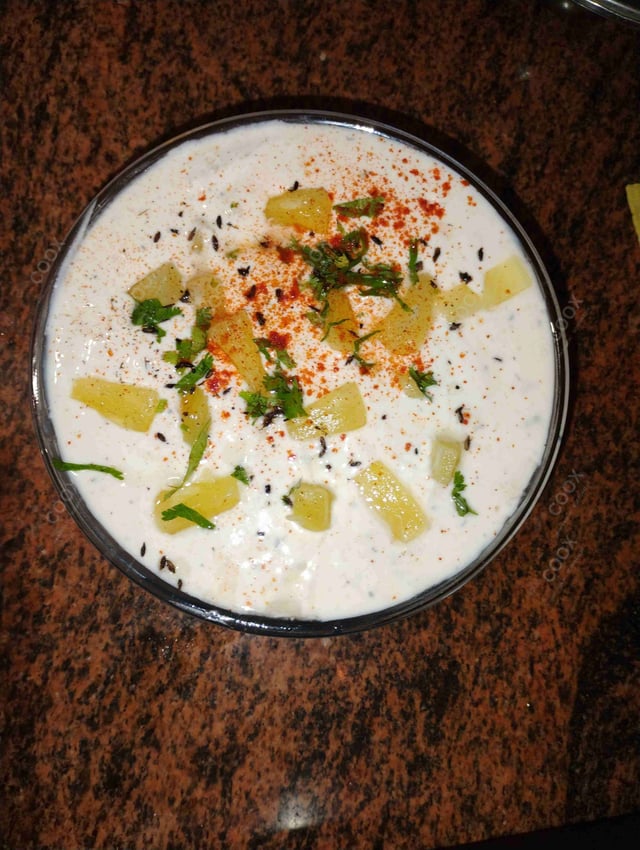 Delicious Pineapple Raita prepared by COOX