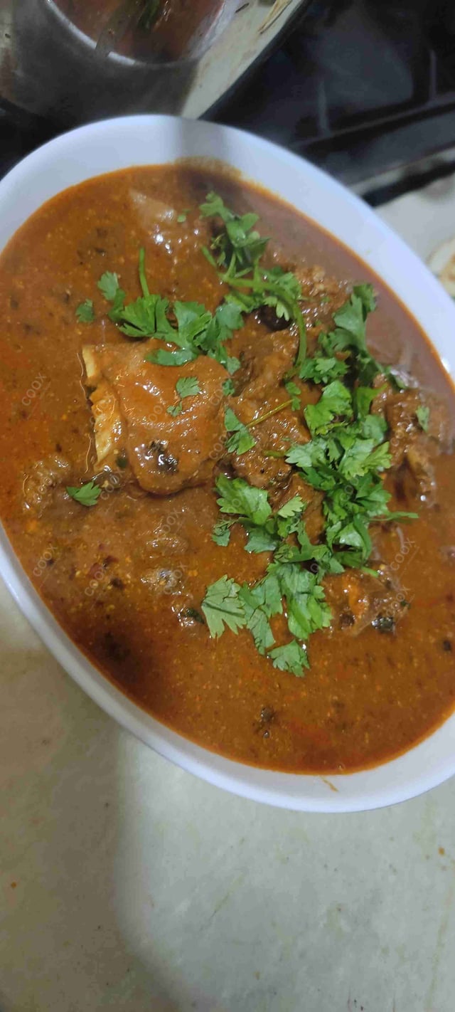 Delicious Mutton Rogan Josh prepared by COOX