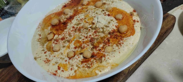 Delicious Hummus Dip prepared by COOX