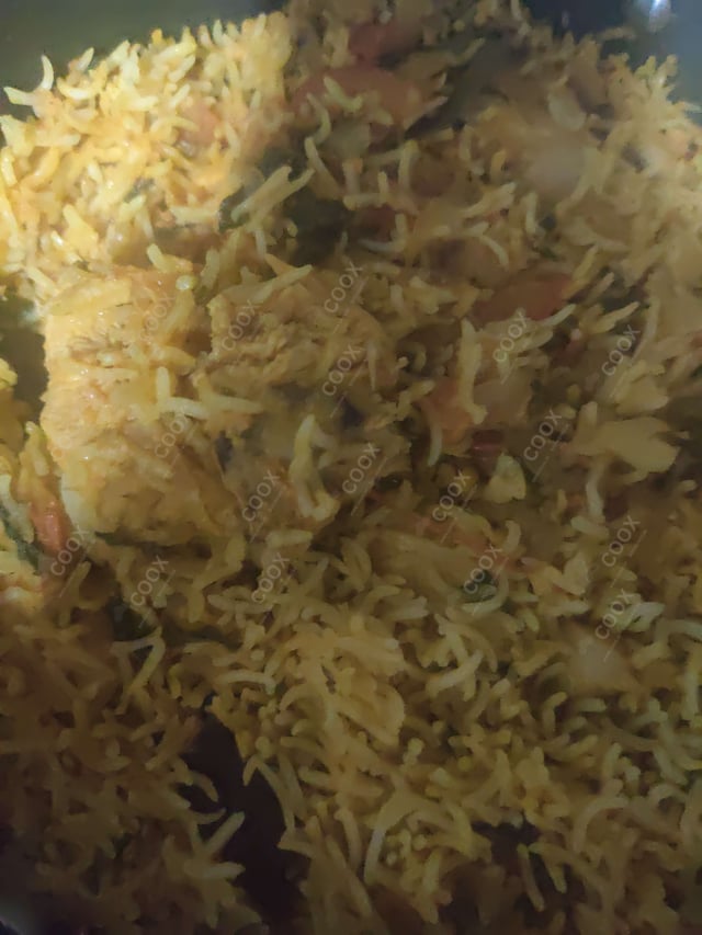 Delicious Chicken Biryani prepared by COOX