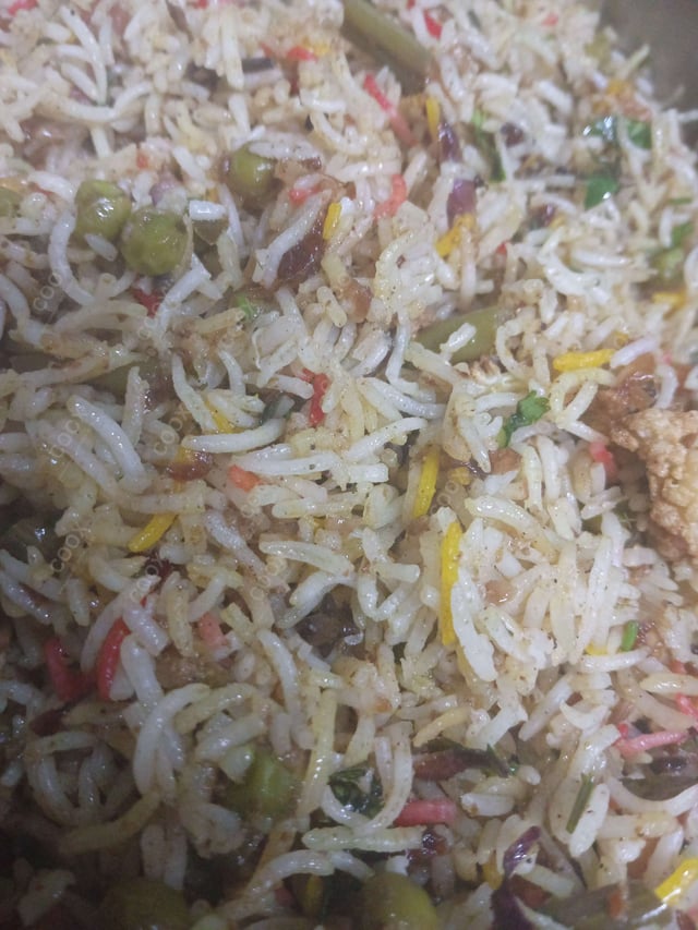 Delicious Veg Biryani prepared by COOX